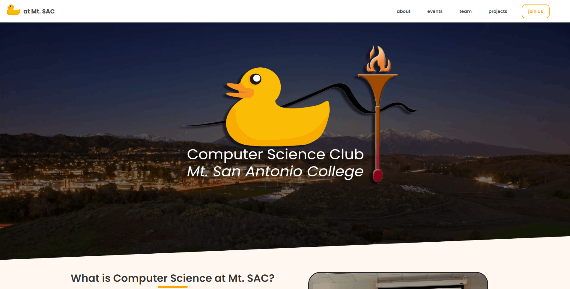 Mt. SAC Computer Science Club Website